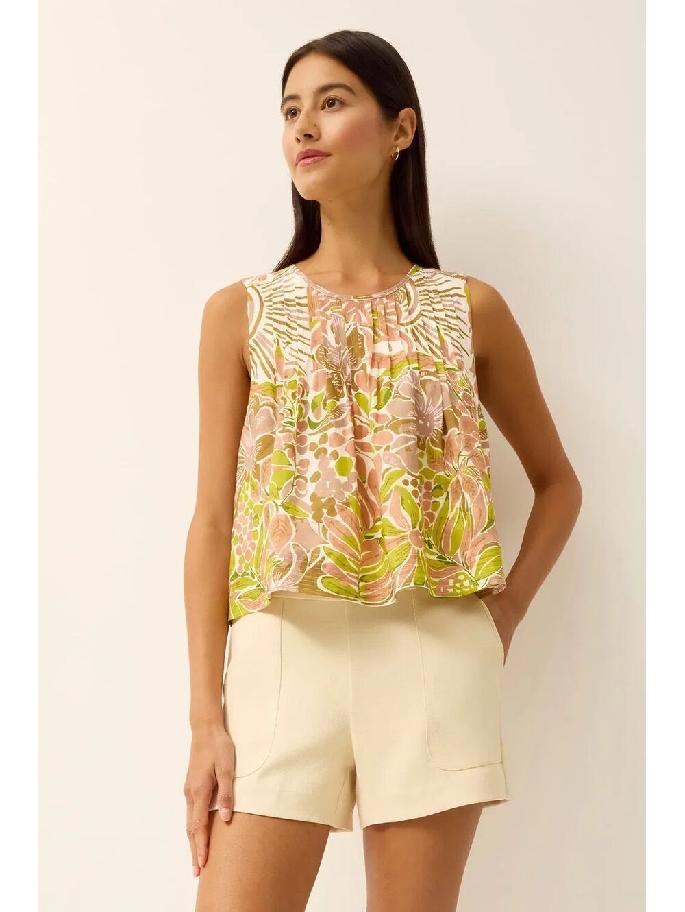 Marie Oliver Letta Top in Solara $295